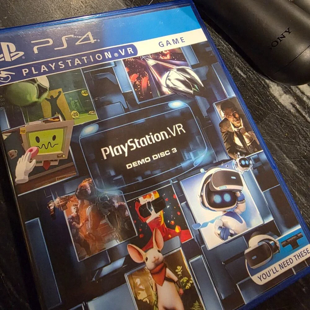 Playstation Virtual Reality Headset Game Bundle